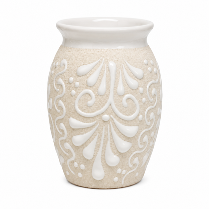 Talavera Style Ceramic Flower Vase