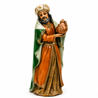 Hand Painted Wise King Nativity Figurine Statue