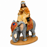 Hand Painted King Figurine Decorative Statue