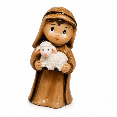 Hand Painted Ceramic Nativity Figurine