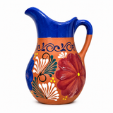 Hand Painted Ceramic Pitcher Vase Decorative Pottery Jug