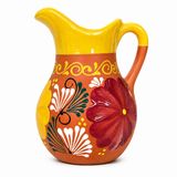 Hand Painted Ceramic Pitcher Vase Decorative Pottery Jug